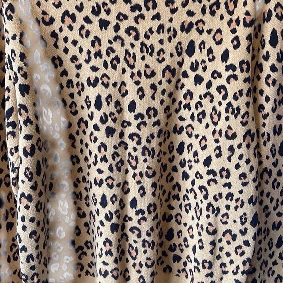 J.Crew animal print sweater XL - Picture 4 of 6